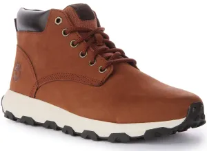 Timberland A6599 Winsor Park Mid Chukka In Brown