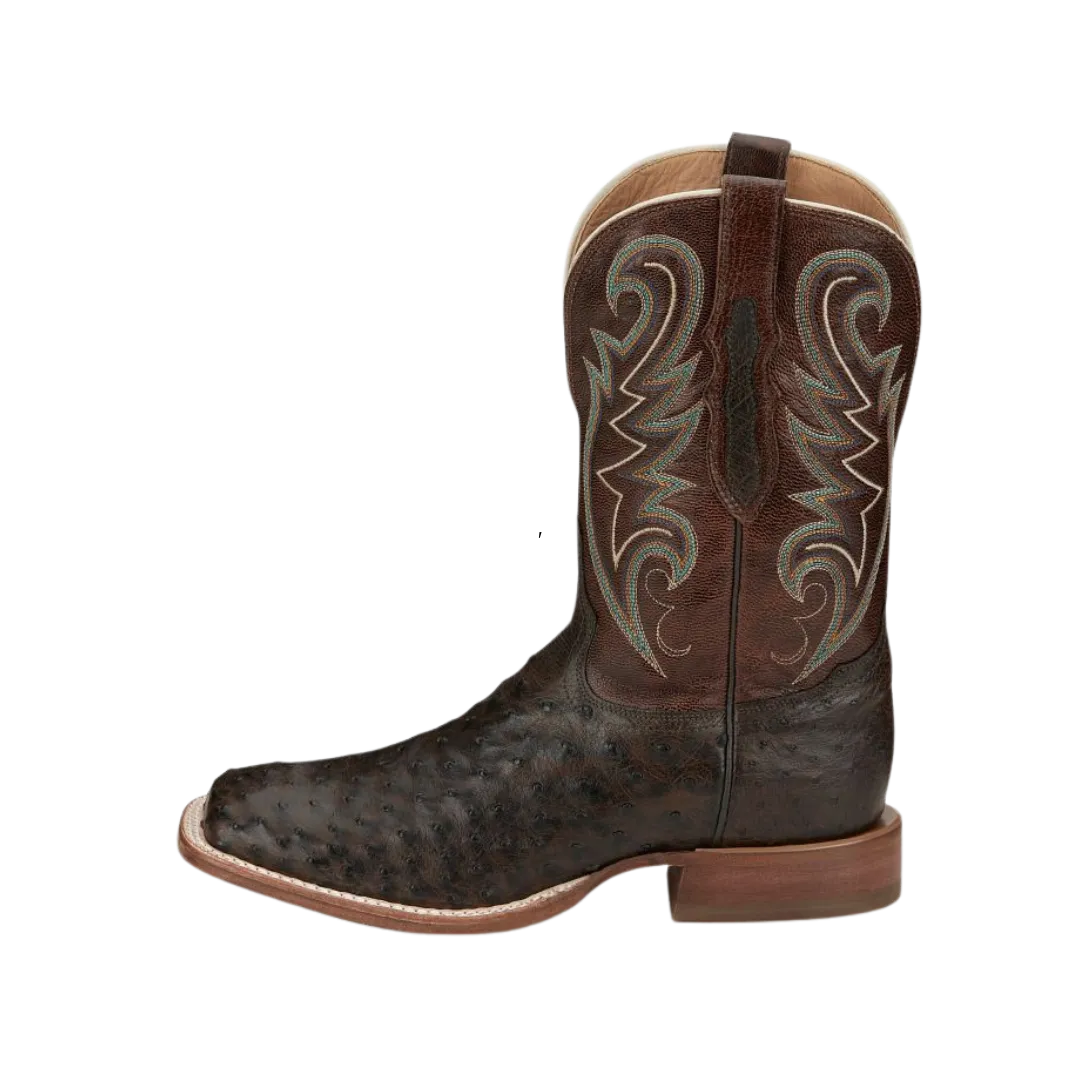 Tony Lama Men's Sienna Exotic Full Quill Ostrich Boots