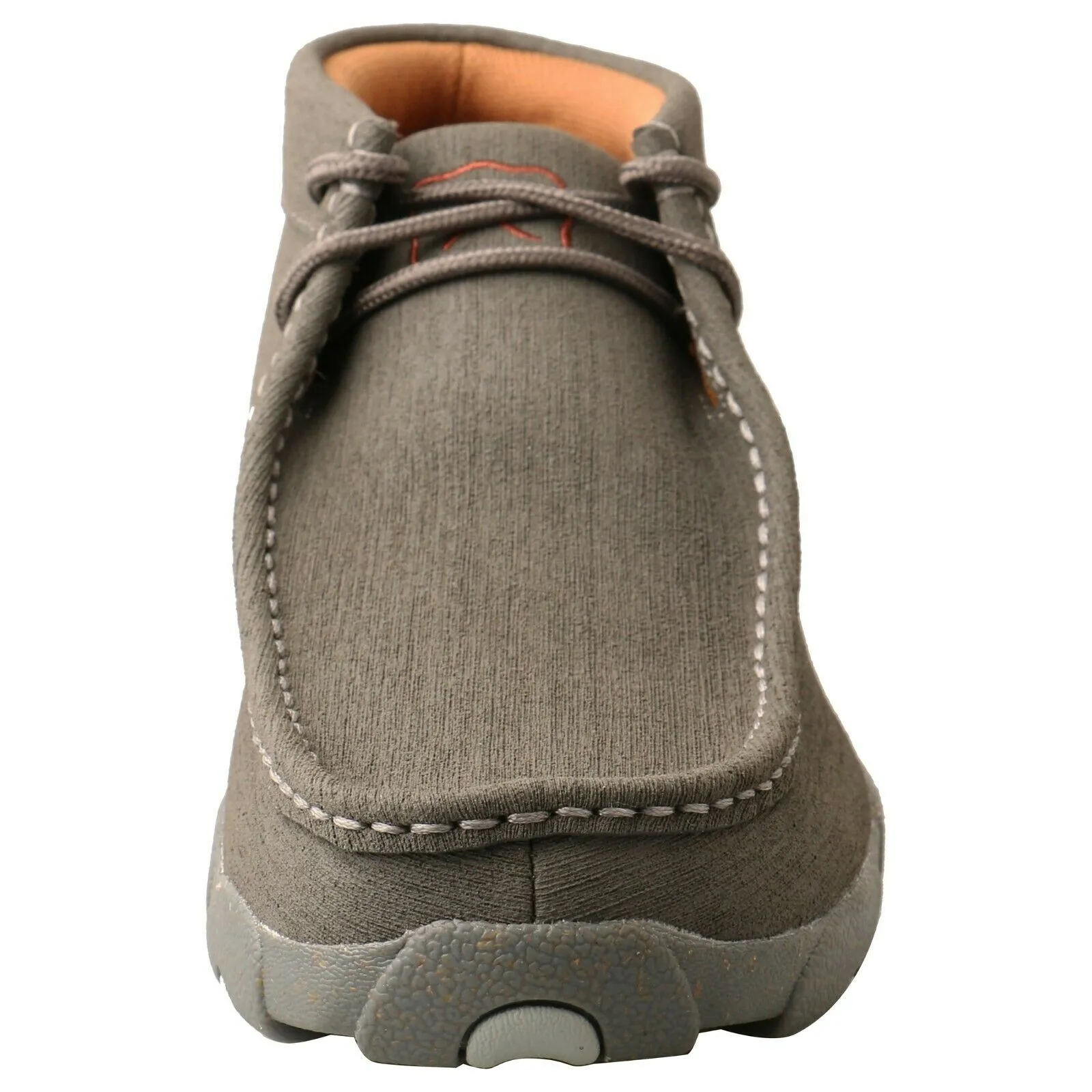 Twisted X Men's Casual Dark Grey Chukka Driving Moc Shoes MDM0086