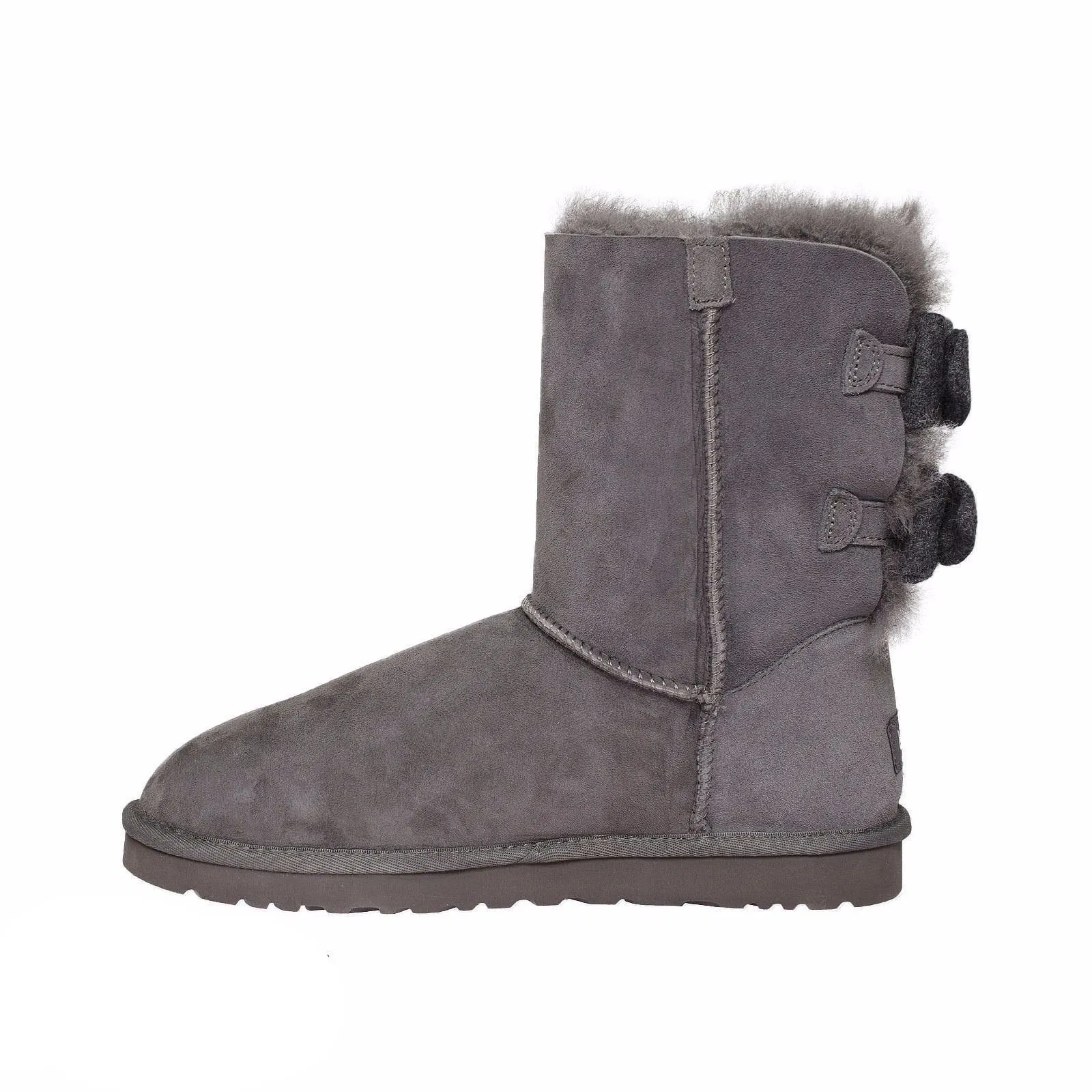 UGG Brigette Bow Gray Boots