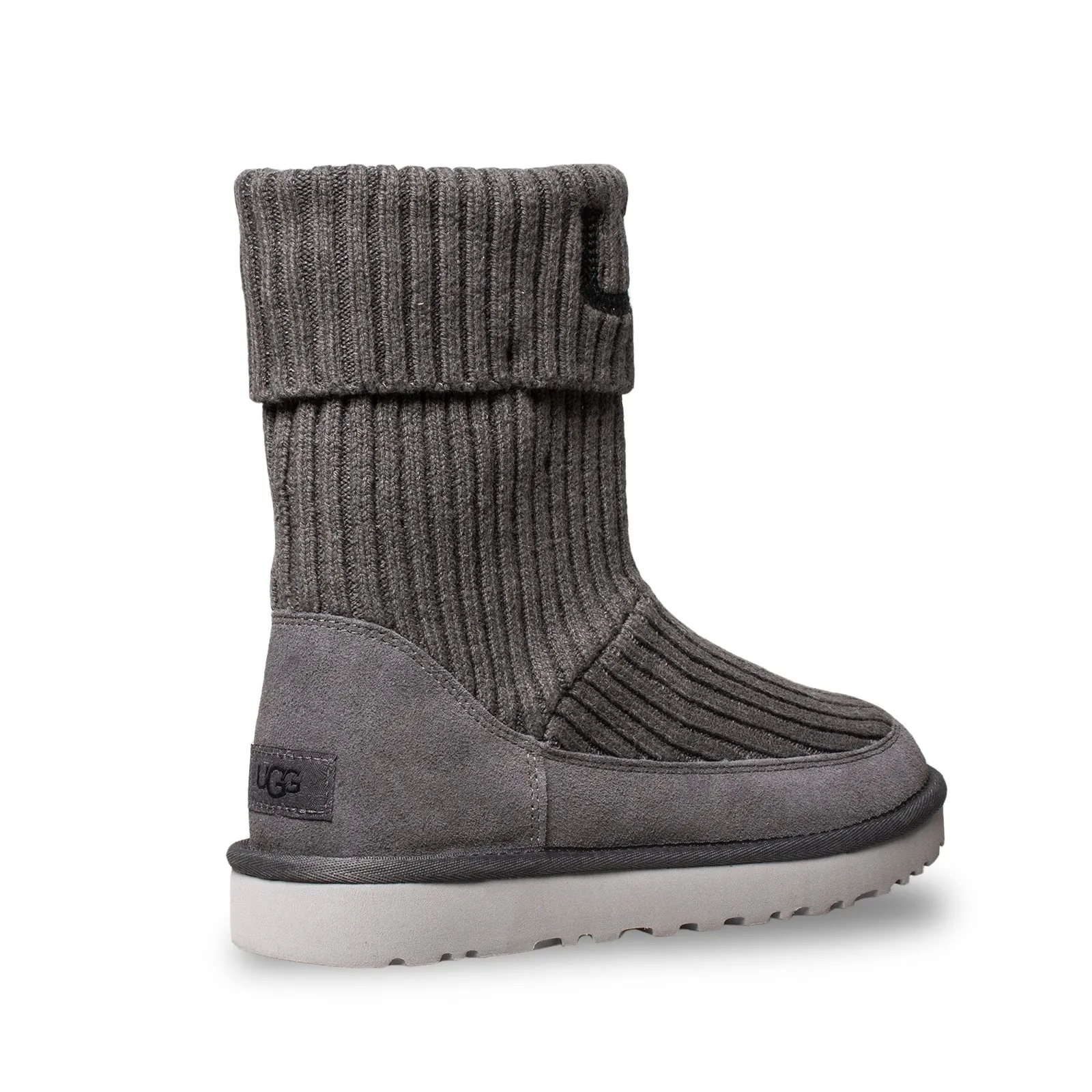 UGG Classic UGG Knit Charcoal Boots - Women's