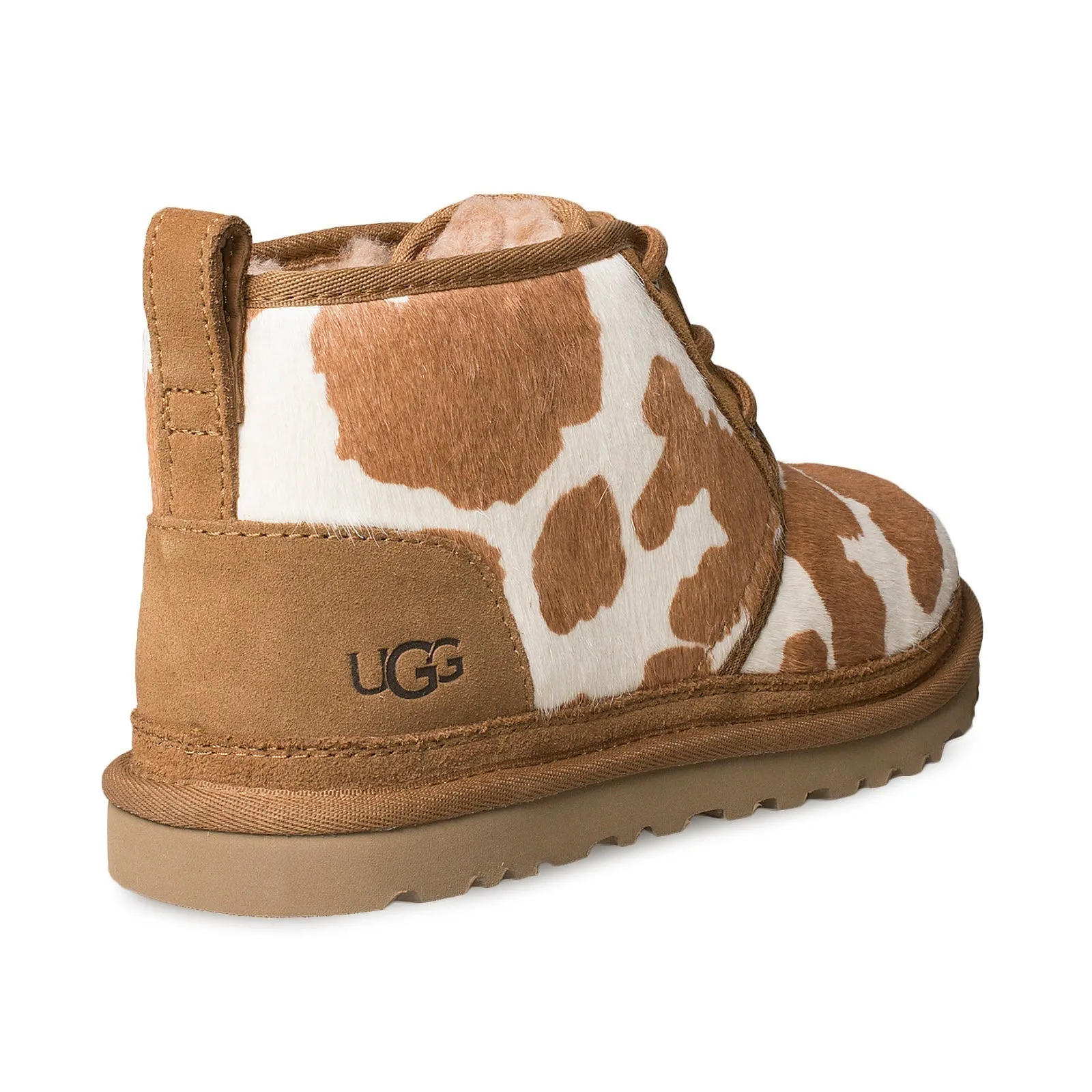 UGG Neumel Cow Print Messa Sand Boots - Women's