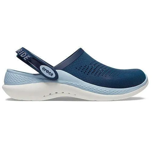 Unisex Literide 360 Clog - Vivid Blue with Sky Blue & White Sole