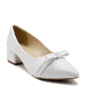 White Formal Court Shoes L00850047