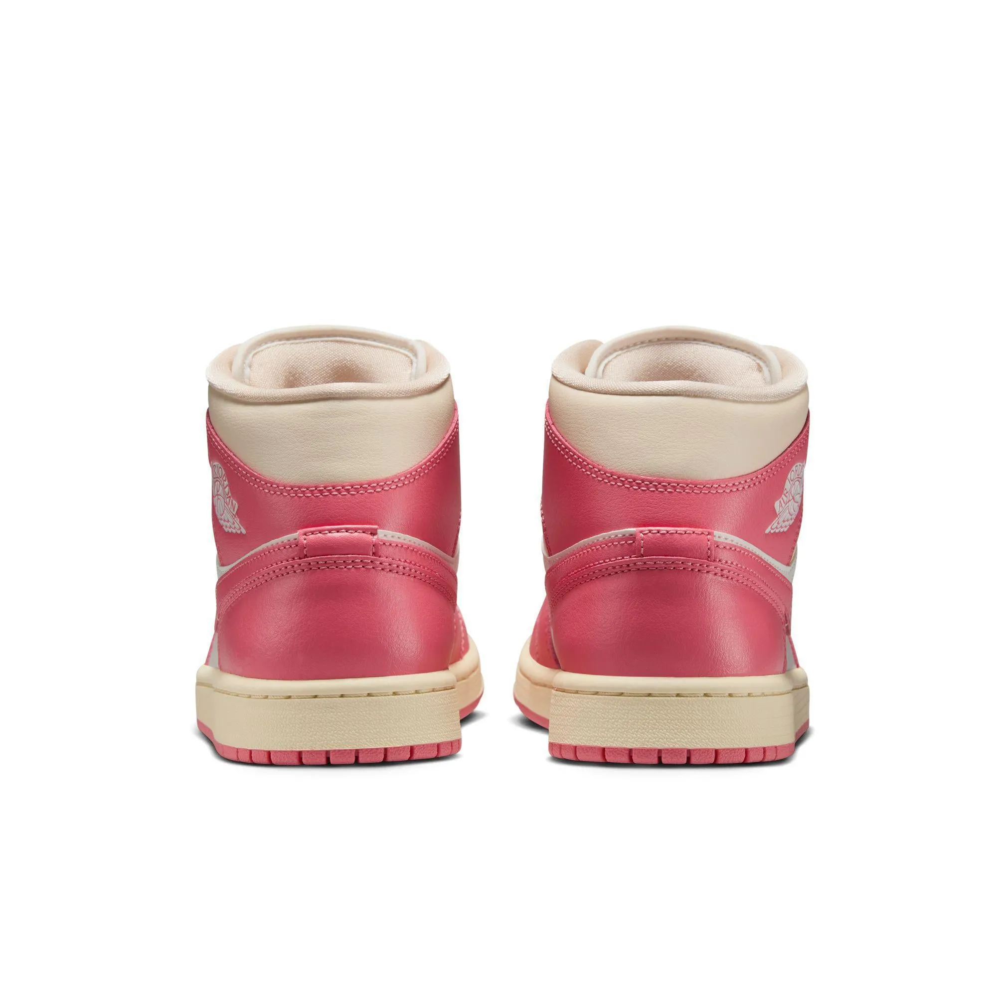 Women's Air Jordan 1 Mid Sail/Pink Salt-Guava Ice-Muslin