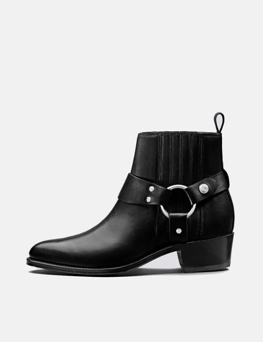 Womens Grenson Marley Boot (Leather) - Black