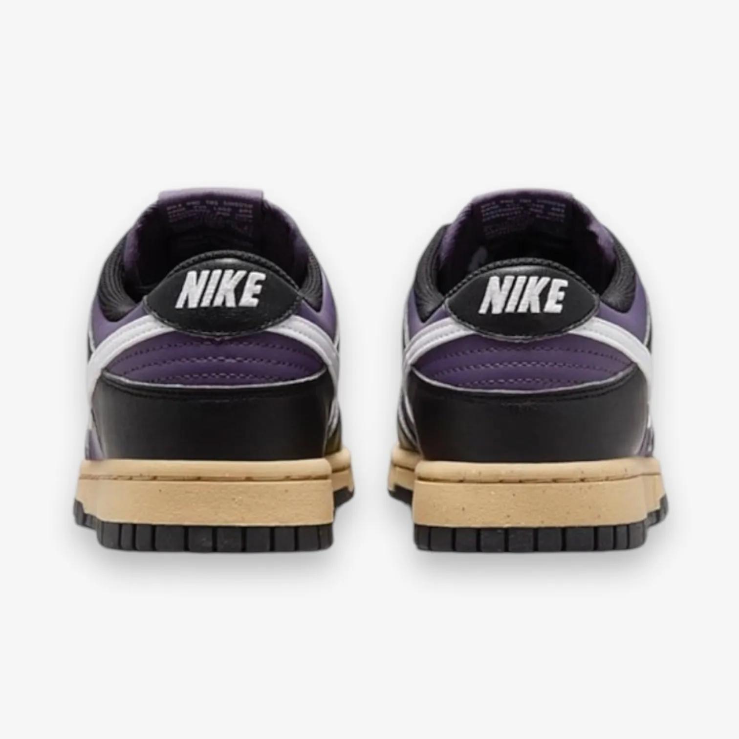 Women's Nike Dunk Low Next Nature Dark Raisin White Black Sesame DD1873-500