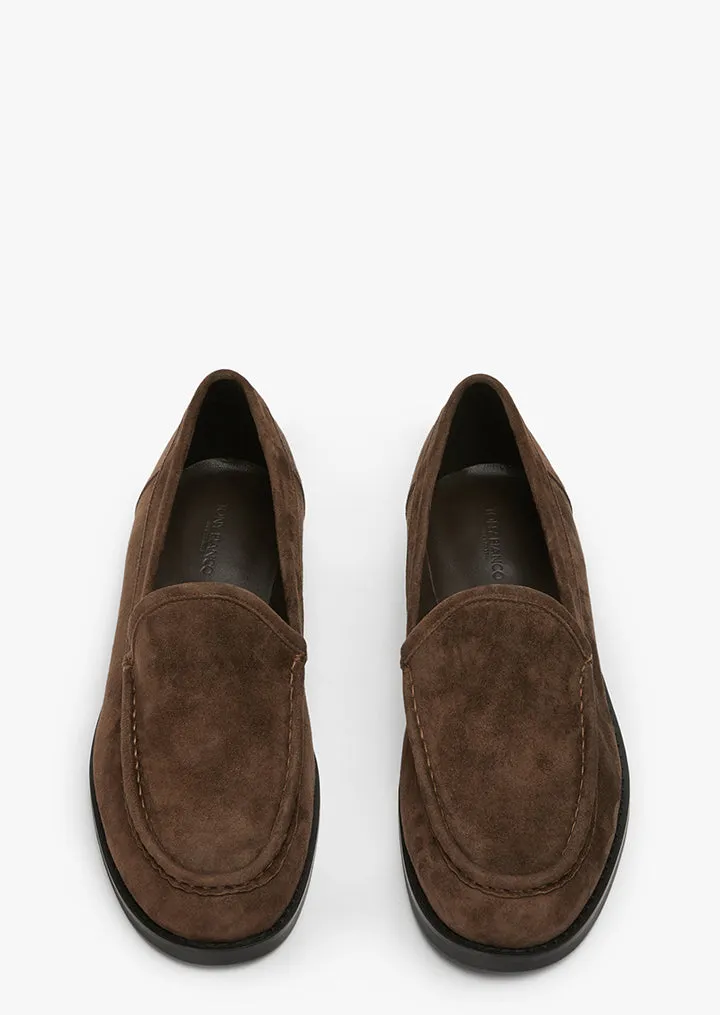 Zoe Espresso Suede